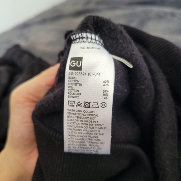 GU Japanese hello kitty hoodie. In black (no tags) - Picture 3 of 3